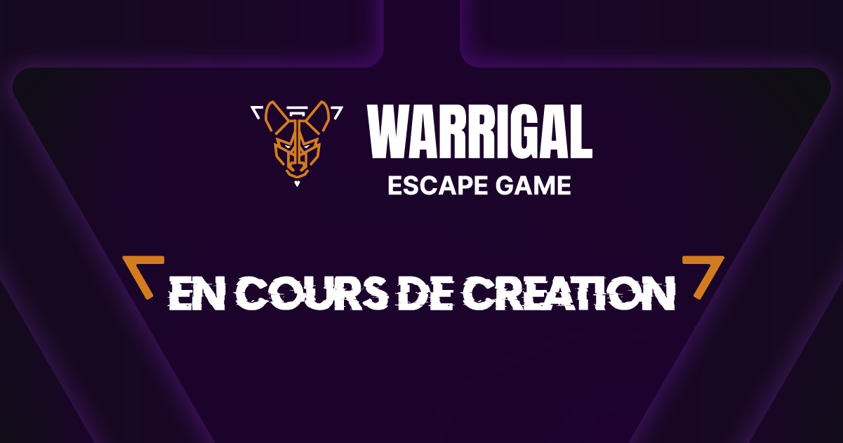 Warrigal Escape Game est en cours de création